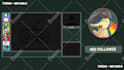 design animated overlay, screens and alerts for twitch