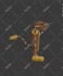 fix or do stylized 3d character model texture and rig for game in blender maya