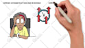 amazing whiteboard animation using doodly or videoscribe