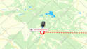 create flight, road, train, ship route animation on map