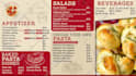 design digital menu, digital menu board or animated  menu