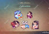 draw cute twitch emotes in chibi style for you