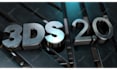create 3d chrome metal logo animation