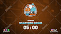 create animated countdown timer video up to anytime