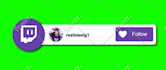 create your twitch follow animation