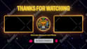 create a professional youtube end screen outro animation