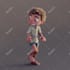 3d character modelling, 3d game character animation for unreal engine 3d rigging