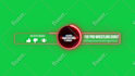 create stunning youtube subscribe, like and bell buttons
