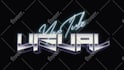 design glitchy vhs style typography with 80s vibes