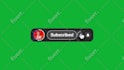 create youtube like, bell and subscribe button animations