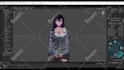 create a custom vrchat and vtuber avatar for PC and quest