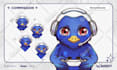 create chibi pngtuber for stream, discord, vtuber and twitch