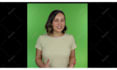 be your bubbly, british green screen spokesperson