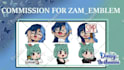 create custom cute chibi animated emotes for your stream and discord