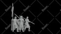 do high detailed sculptures 3d models for print