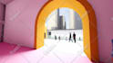 make architectural video walkthrough by d5 render and enscape