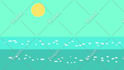 create 2d animation lofi music video, edm, or ect