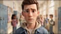 create cinematic 3d cartoon animation in movie style