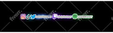 create social media overlay
