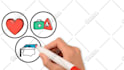 create custom whiteboard 2d animation explainer doodle video