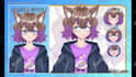 design live 2d vtuber model and rigging for vtube studio