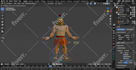 add 3d rig to your 3d character professionally in blender