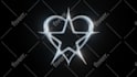 create a shiny metallic 3d logo spinning or 3d rotating animation