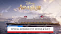 make a disney trip reveal video as breaking news