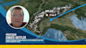 create a 3d travel map animation