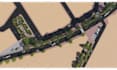 architectural 3d site plan render for real estate property