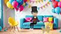 do pixar ai 3d animation, cocomelon style, nursery rhymes, kids story videos