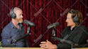 create a two person male ugc podcast video