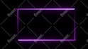 design animated webcam overlay with neon and nice effects