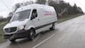 make the white van video for your business logo
