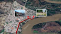 create a travel route map animation video