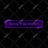 custom chat widget animation for twitch youtube streamer by kong vector