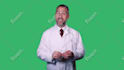 record an engaging green screen spokesperson video