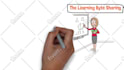 create 8 minute 2d whiteboard animated doodle video