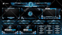 design cool animated stream overlay, facecam, screens for twitch