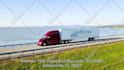 do logistic shipping truck trailer video