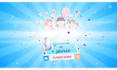 create wonderful kids video intro logo animation