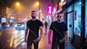 create a cinematic, highly realistic ai music video