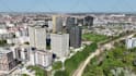 place your architectural project in a drone footage