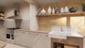 do house exterior rendering and 3d interior design