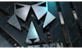 create 3d chrome metal silver logo intro