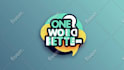 create a clean 2d logo animation and reveal