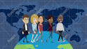 create a 2d animated explainer video