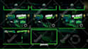 design animated twitch stream overlay, screen, panel, alerts