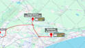 create a travel route map animation video