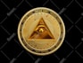 create 3d crypto coin for nft art crypto art